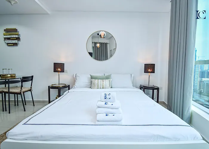 Luxury Escapes - Spacious Studio With Balcony & Marina View - Bay Central